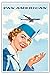 Produktbild Pan American World Airways PAN AM Luftfahrt- Flug Stewardess - Vintage Retro Fluggesellschaft Reise Plakat Poster c.1960s - Kunstdruck - 33cm x 48cm