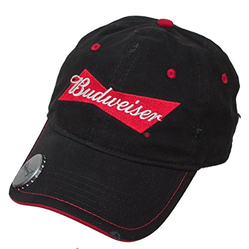 Budweiser Adjustable Bottle Opener Hat 