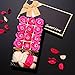 Molie Soap Flower Gift Box with 12pcs Roses and Small Bear Doll for Birthday Wedding Valentine's Day