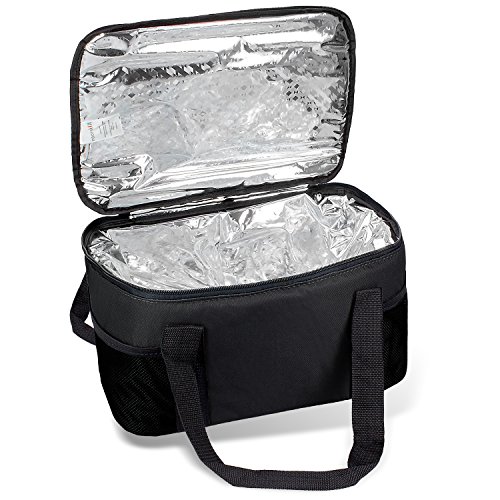 Praktische, leichte Kühltasche mit großem Hauptfach und 2-Wege Reißverschluss - 4