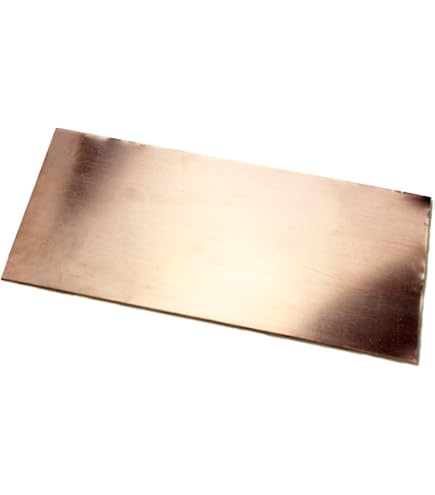 Feuille De Bronze Phosphoreux / Bande Cuivre Phosphoreux 0.3x200x100mm - Matériau De Qualité Mécanique