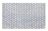 Wenko 22107100 Badematte Bamboo Grau - Unterseite Rutschhemmend, Bambus