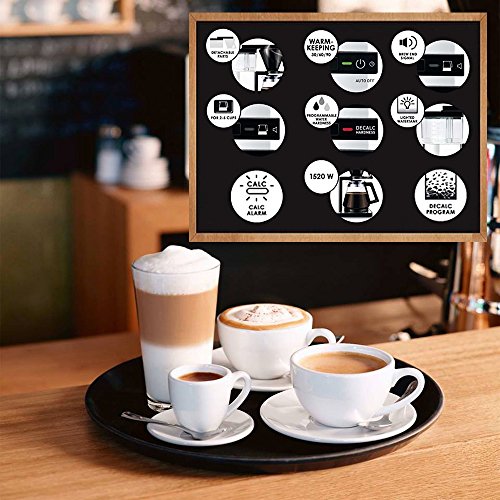 Melitta 100704 Aroma Signature De Luxe Style Kaffeefiltermaschine – Aromaschalter chrome Hochglanz - 6