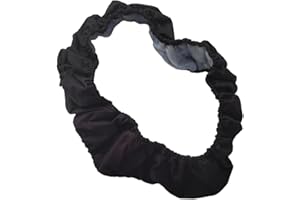 Hellery Trampoline Spring Cover 36-40 inch Folding Foam Pad for Exercise , Black, 40 inches