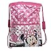 Produktbild MINNIE MOUSE Disney Sportbeutel Rucksack Mädchen rot rosa