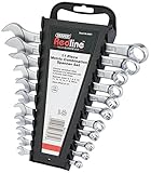 Draper 1 x Redline 68481 Metric Combination Spanner Set (11-Piece)