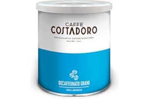 FUFSAWS Caffè Costadoro Décaféiné Grains Café Boîte 250 g