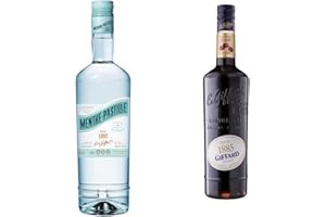 Giffard - Menthe-Pastille - Liqueur de Menthe - Recette Française - Fraîche et Désaltérante - 1 Litre