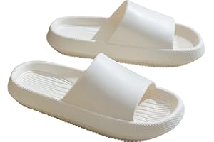 ZEZKT Pantoufles de Douche pour Femmes Chaussures de Salle de Bain Super Douces Pantoufles Antidérapantes pour la Maison, Séchage Rapide Piscine Plage Sliders et Sandales d'été