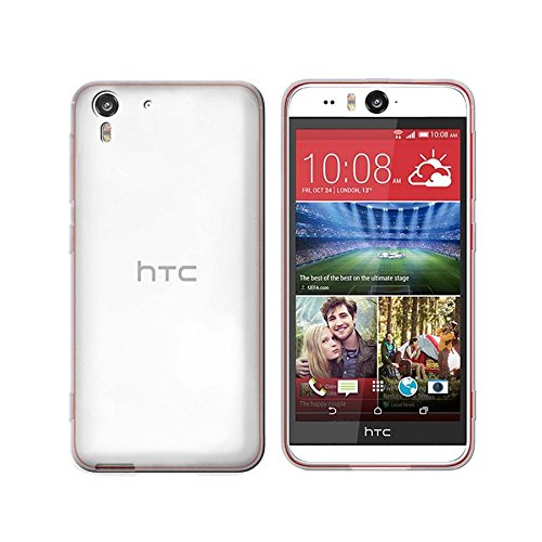 Semi-Rigid Silicone Gel (Tpu) Transparent Case for HTC Desire Eye