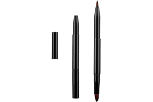 WLLHYF Pinceles de labios aplicadores profesionales de doble cara retractable pincel de maquillaje de labios portátil imprimación de viaje exfoliante labial lápiz labial con tapa para mujeres y niñas