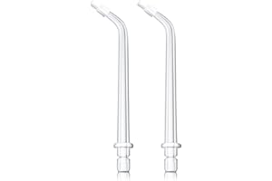 usmile Ugelli di ricambio per flosser d'acqua C1, confezione da 2 pezzi di ricambio standard Classic Jet Tips ugello accessori