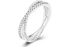 NARMO 925 Sterling Silber Frauen Ringe Mond Stern Ring Evil Eye Ring Bunte Cubic Zirkonia Ring Stapelbare Vintage Ringe Statement Ringe für Frauen Größe 52-60mm