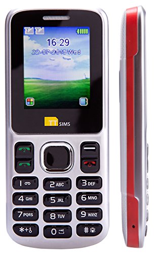 TTfone Dual Sim TT130 Mobile Phone - Camera - Bluetooth - Cheapest Twin 2 Sim Phone (with USB Cable, Red) - Image 3