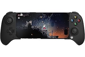 8Bitdo Ultimate Mobile Gaming Controller for iPhone, Apple, Android & Xbox Cloud Gaming, Bluetooth Gamepad with Hall Effect Joysticks, 2 Pro Back Buttons, Officially Licensed (Black)