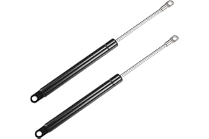 X AUTOHAUX 2 Pcs 10 Inch 18Ib/80N Black Lift Supports Struts Shocks Gas Spring Universal for RV Car Truck Boat Window Cabinet Door Cover Lids