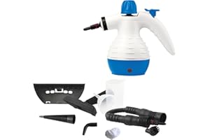 UBOON - Limpiador a Vapor MULTIUSO: Vaporizador Potente para Limpiar y Purificar. Vaporeta de Limpieza a Mano, Ideal para la Eliminación de Manchas en Alfombras, Sofás, Cortinas etc
