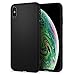 Price comparison product image Spigen 065CS25126 Liquid Air with Slim Shockproof Profile Designed for iPhone Xs MAX Case Cover (2018) - Matte Black