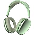 P9 Pro Max Immersive Active Noise Cancelling Over-Ear Headphones, Epitome of Cutting-Edge Design and Premium Sound Quality. Elevate Your Listening Experience, Fusion of Style and Comfort (GREEN)