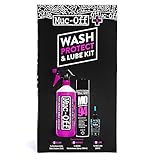 Hollywood MUC850 Muc-Off Wash Protect Lube Kit-Black