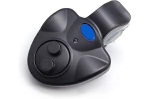 Ogquaton Alarme de Morsure de pêche indicateur électronique d'alarme de Morsure de pêche Sensible