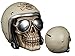 Produktbild Preis am Stiel ® Spardose Totenkopf mit Helm und Sonnenbrille