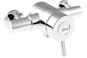 Bristan Traditional Exposed Thermostatic Mixer Lever Shower Valve 110mm 155mm