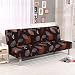 Produktbild Cornasee Sofabezug 3 sitzer ohne armlehne - Clic Clac Sofahusse Stretch Bettcouch Schonbezug Blumendruck,F
