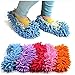 Produktbild Lyanther Cute Dust Mopp Hausschuhe Schuhe Bodenreiniger Clean Easy Badezimmer Büro Küche (Sky Blue)