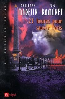 jaquette livre 23 heures pour sauver Paris