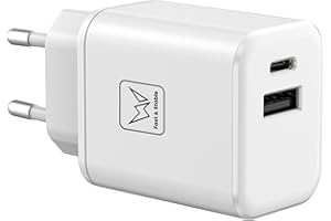 WANFOCYU Cargador USB C de 45W para Samsung, 2 Puertos USB C+A GAN II Samsung Cargador rápido para Galaxy S23 Ultra/S23+/Tab S8 Ultra/Tab S7 FE/Z Fold4/Z Flip4