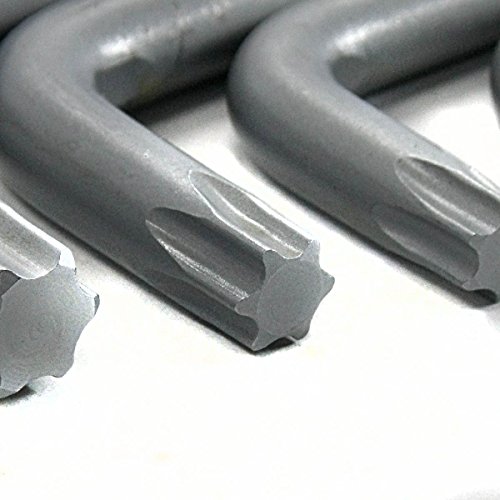 S&R TORX Winkelschlüsselsatz, 15-tlg., Extra Belastbar TX6-TX60 in praktischem Klapphalter. - 4