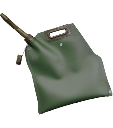 Tanica Benzina Pieghevole 5 Litri Con Beccuccio - Serbatoio Carburante Leggero, Portatile Per Emergenze - Foto 7