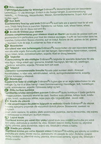 Erdtmanns 20 Meisenknödel im Polybeutel, 1er Pack (1 x 1.6 kg) - 8