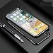 Produktbild TPU Hülle für iPhone X, Handyhülle Silicone Vorne und Hinten Case für iPhone X, Ultra Dünn Schutzhülle für iPhone X, ZCRO Silicone TPU 360 Grad Komplett Schutz Full Body Kreative Handyhülle Weich 2 in 1 Soft Silikonhülle Gummi Flexibel Slim Bumper Case Cover Handytasche Kratzfest Hüllen Tasche Front Back Schale Etui Rundumschutz für iPhone X (Schwarz)