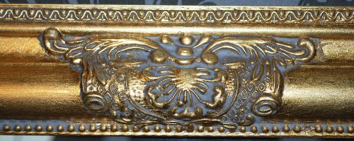 Spiegel Wandspiegel antik gold Barock IVY 90 x 70 cm - 3