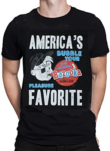 Bazooka Joe - AMERICA'S FAVORITE T-Shirt . Officially Licensed Merchandise (Small)