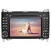 Produktbild YINUO 7 Zoll 2 Din Touchscreen In Dash Autoradio Moniceiver DVD Player GPS Navigation mit kapazitivem Bildschirm für Mercedes-Benz A-class W169 (2004-2012)/ Mercedes-Benz B-class W245 (2004-2012) / Mercedes-Benz Viano/Vito(W639) (2006-2014)/ Mercedes-Benz Sprinter W906/W209/W311/W315/W318 (2006-2016)