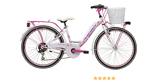 Cicli Adriatica Bicicletta CTB da Ragazza, Telaio in Acciaio, Ruota da 24\