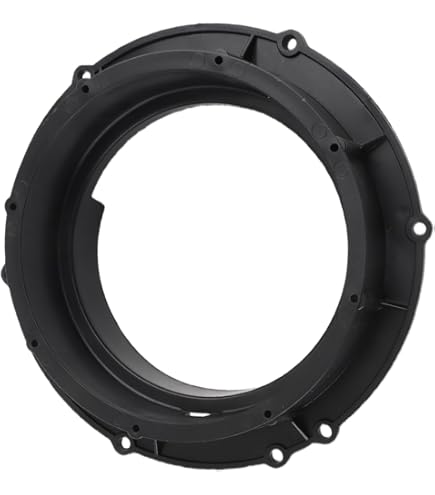 Staffa Adattatore Per Altoparlanti Auto – Anelli Distanziatori In ABS Per Porta Anteriore/Posteriore, Compatibile Con Sagitar, Superb, Yeti, Peugeot 408 (2 Pezzi) - 3