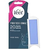 Veet Professional Y&uuml;z Ağda Bandı 20'li Hassas Ciltler