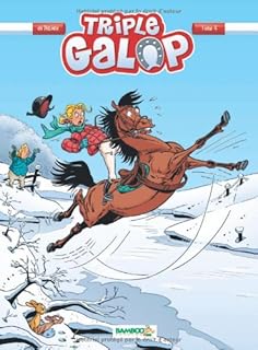jaquette livre Triple galop, Tome 4 :