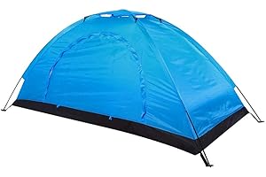FOLANDA Tienda de Campaña Familiar para 1 Persona, Tiendas de Campaña Familiares para Acampar, Tienda de Campaña Ligera para Mochileros, Impermeable a Prueba de Viento para Acampar, Senderismo, Montañismo