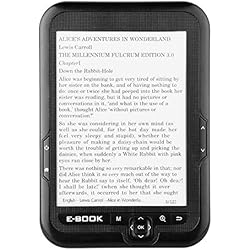 Vbestlife Electrónicos e-Book Lector de Libros Pantalla Táctil 6"con Alta Resolución 29 Idiomas Ligero y Portátil Espera Largo Tiempo con Funda Cubierta Protectora(Negro 16G)