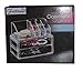 Feibrand Cosmetic Jewellery Rack Makeup Organiser Clear 2 Drawers