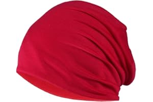 YOFASEN Slouchy Beanie Hat - Chemo Cancer Headwear Made of Cotton Sleep Cap Turban Headwear Stretch Muslim Headscarf for Women Men