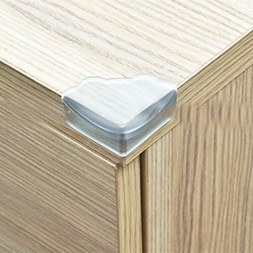 Baby Safety Matte Protection Desk Angle Anti - Collision Angle Frog Angle Angle Anti - Angle Security Transparent Protective Angle(1 Set 4 Pcs)