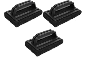 Hemoton 3pcs BBQ Grill Scrubber Grill Brush BBQ Grill Scrubber Handheld Cleaning Scrub Sponge Barbecue Cleaner for Home Outdoor Camping Kitchen Cleaning