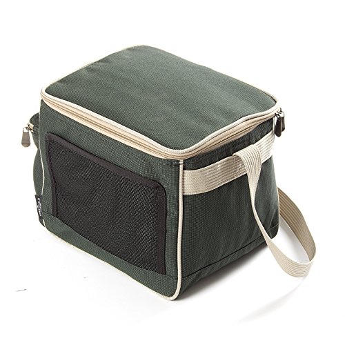 The Greenfield Collection CB001H Luxus Federleichte Kühltasche 15 L, forest grün - 4