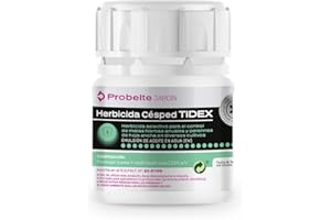 PROBELTE JARDÍN Herbicida Selectivo para Césped Tidex - 20% Fluroxipir - Para el Control de Malas Hierbas Anuales y Perennes de Hoja Ancha en Frutales de Pepita, Cítricos, Olivos y Céspedes - 25 cc - Probelte